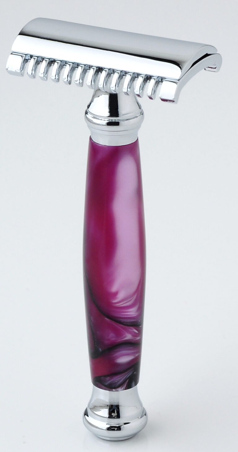 Safety Razor PLATINUM71 PURPLE OPEM COMB Best Razor for man