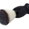 Shaving Brush SBB-11 Black Synthetic Hair - Image 2