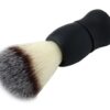 Shaving Brush SBB-15 Matt Black Synthetic Hair - Image 3