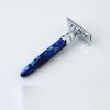 Safety Razor PLATINUM-73 BLUE OPEN COMB - Image 2