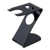 Acrylic Razor & Brush Stand SA-05 BLACK