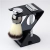 Acrylic Razor & Brush Stand SA-05 BLACK - Image 4