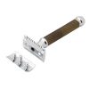Double Edge Safety Razor (2 pieces razor)(twister)T-121 Gold Black - Image 3