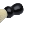 Shaving brush SBB-12, (Black) (Boar Hair) - Image 2