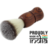 Shaving brush SWB-01 (Wooden) (Synthetic hair) - Image 3