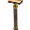 Double Edge Safety Razor SHD-27(ANTIQUE BRASS) close comb
