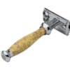Double Edge Butterfly Safety Razor SS-95 (Marble Yellow) - Image 2