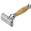 Double Edge Butterfly Safety Razor SS-95 (Marble Yellow) - Image 3