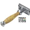 Double Edge Butterfly Safety Razor SS-95 (Marble Yellow) - Image 4