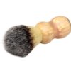 Super soft shaving Brush for men SBB-12 Synthetic hair (White) - Image 2