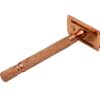 Double Edge Safety Razor SS-01(Mellow Apricot)Close Comb - Image 2
