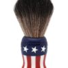 Pearl shaving brush for men extra soft synthetic bristles SBB-44 White star
