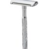 Double Edge Safety Razor K2 Dual handle (Silver) - Image 3