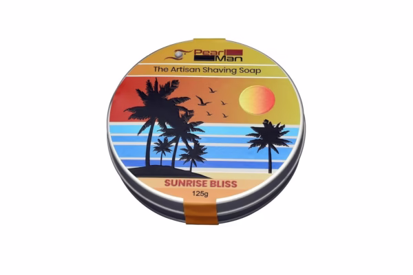 The artisan shaving soap  PMSS-31 (Sunrise Bliss) - Image 4