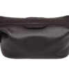 Pearl Leather Travel Cosmetic Bag SLB-02Brown - Image 2