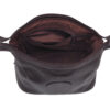 Pearl Leather Travel Cosmetic Bag SLB-02Brown - Image 4