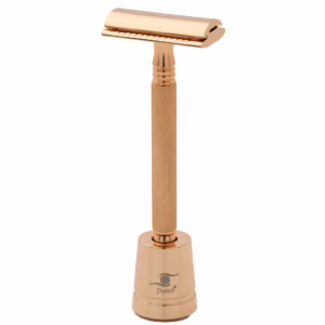 Double Edge safety   SS-01 with stand (Mellow Apricot)