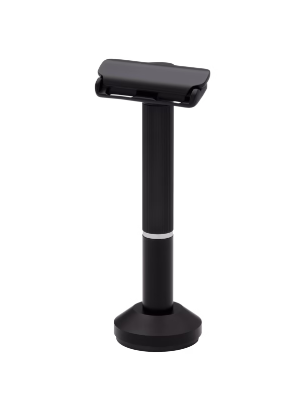 Pearl The sleek single edge safety razor SE-01 Black with stand