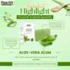 Aloe Vera Alum bar green 100g Pack of 1 - Image 8